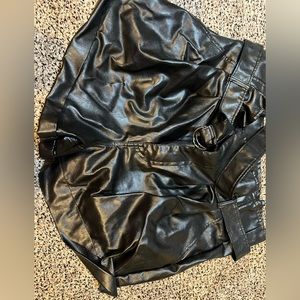 Leather Shorts